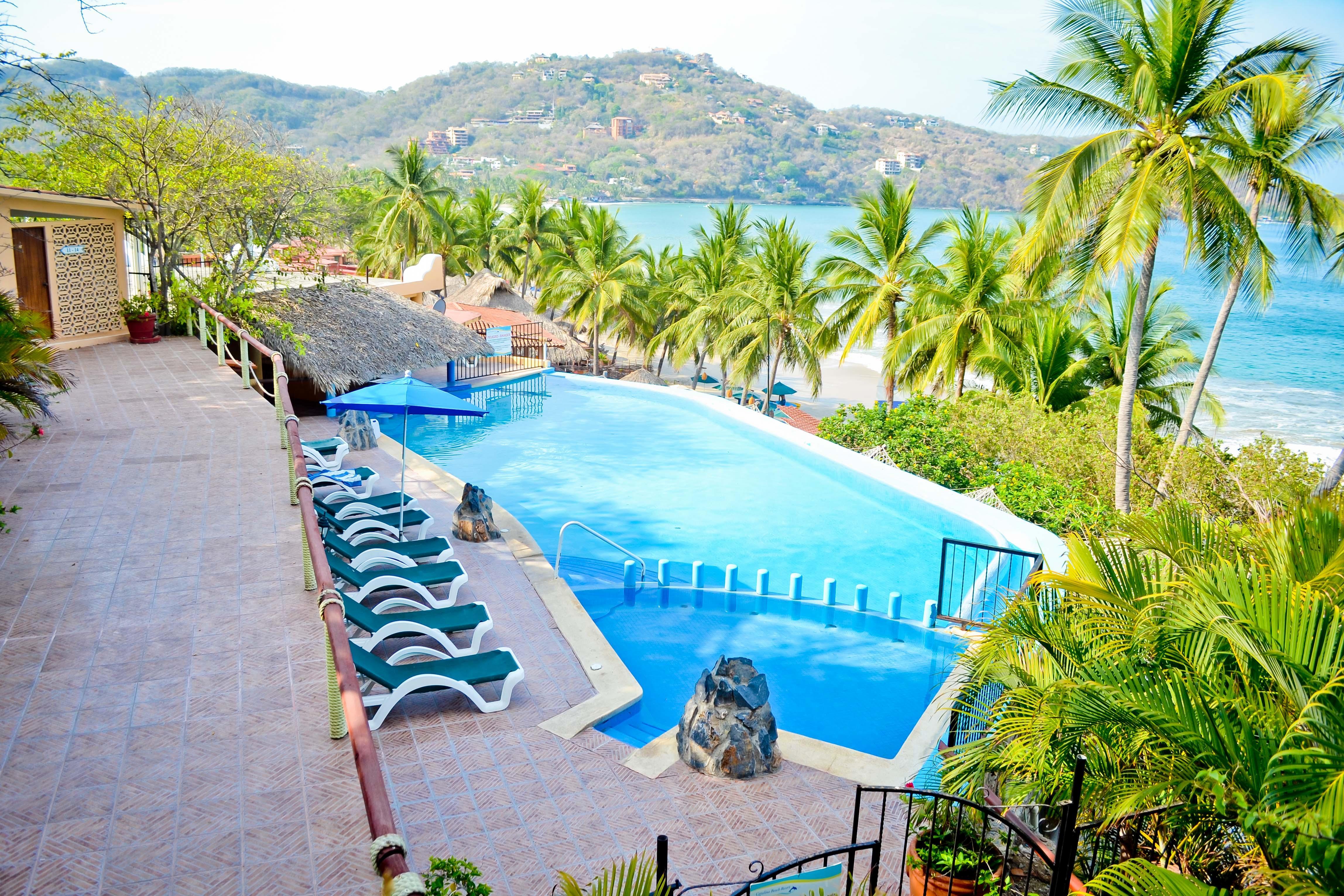 Hotel Catalina Beach Resort Zihuatanejo Eksteriør billede