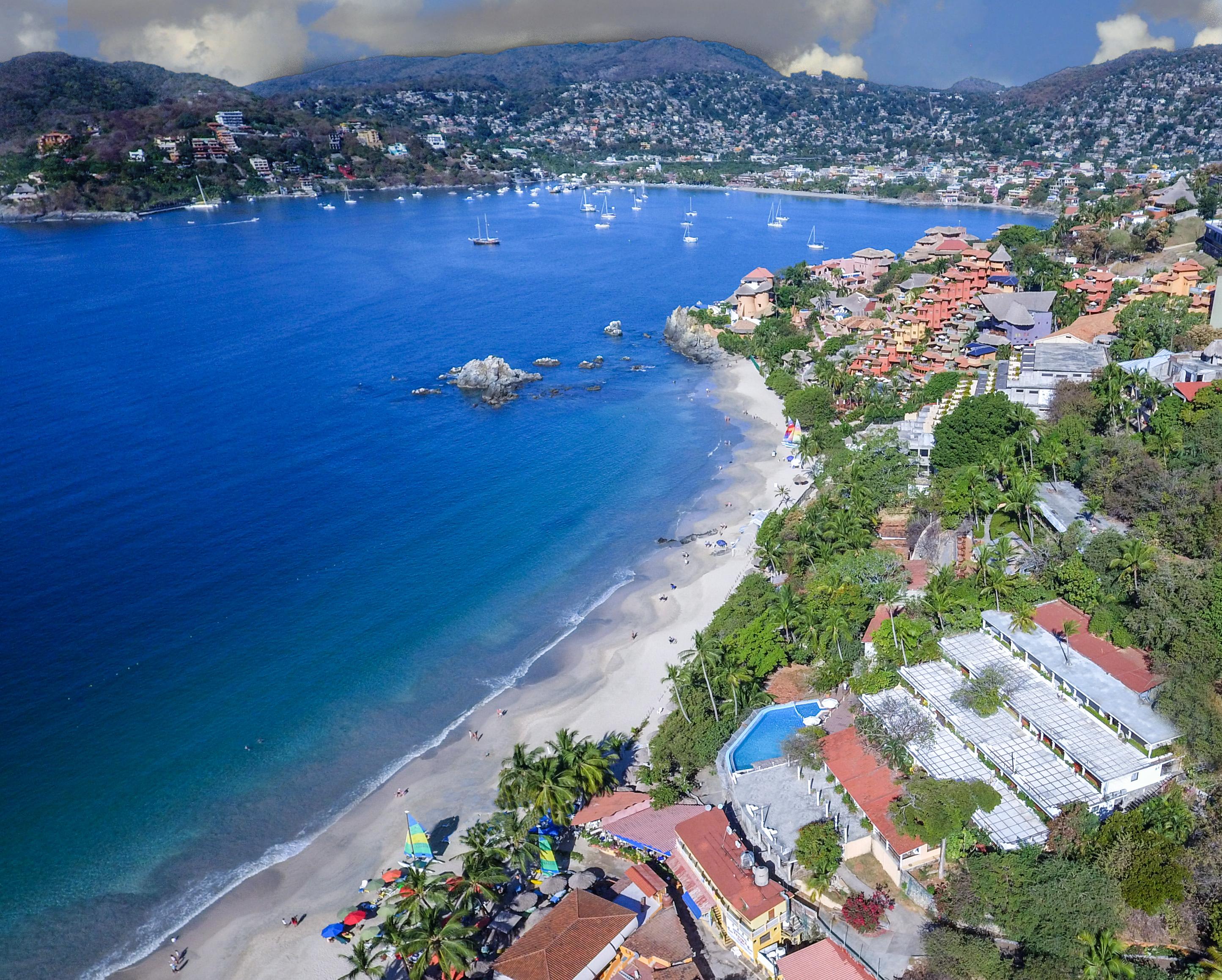 Hotel Catalina Beach Resort Zihuatanejo Eksteriør billede