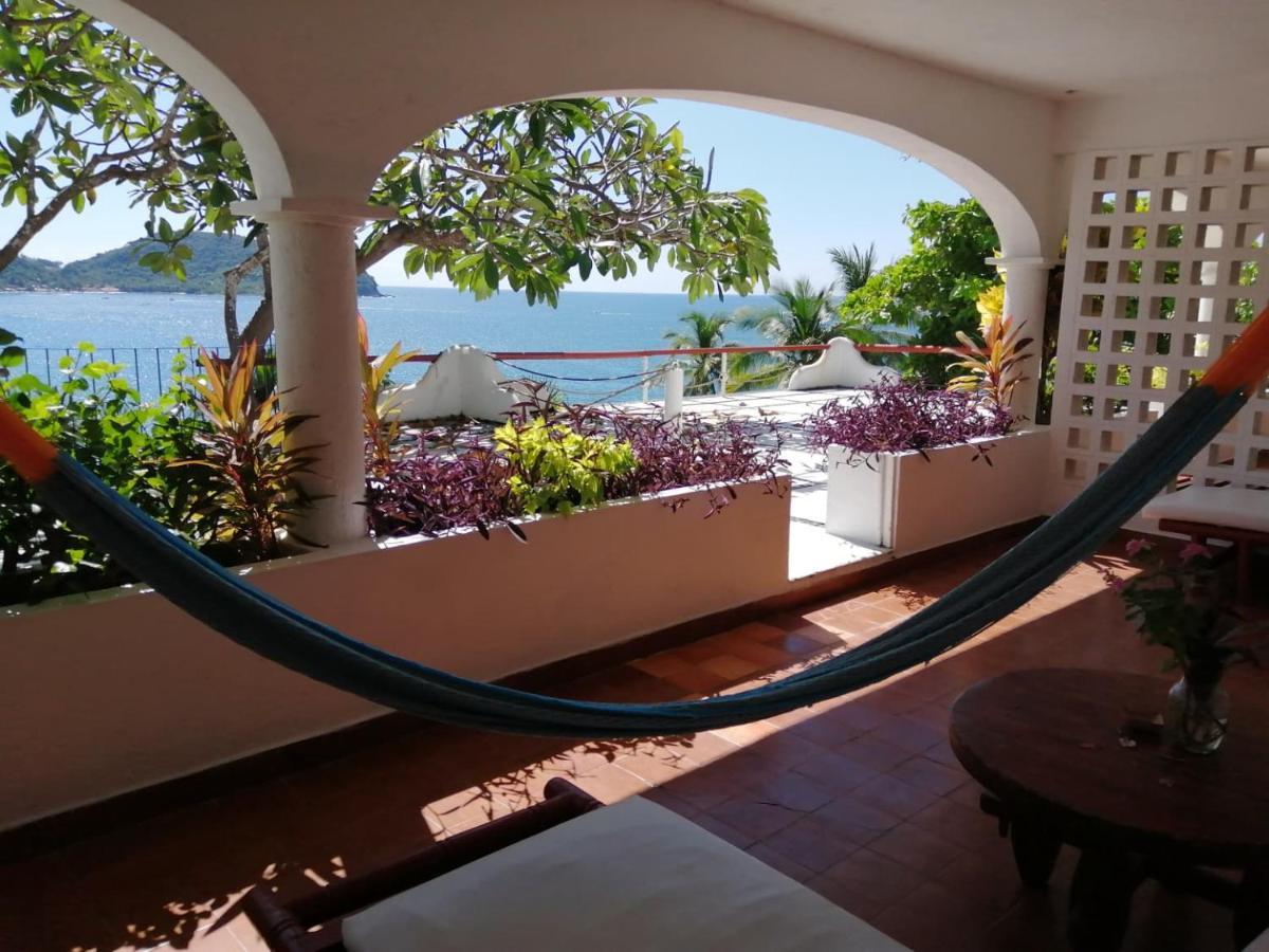 Hotel Catalina Beach Resort Zihuatanejo Eksteriør billede